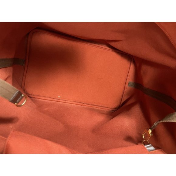 LOUIS VUITTON France 15" Damier Travel Compact Duffle Carryall Cabin Size Bag - Picture 6 of 12